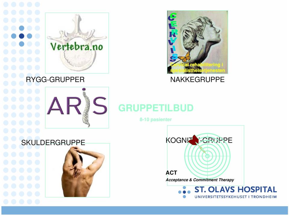 NAKKEGRUPPE GRUPPETILBUD 8-10 pasienter
