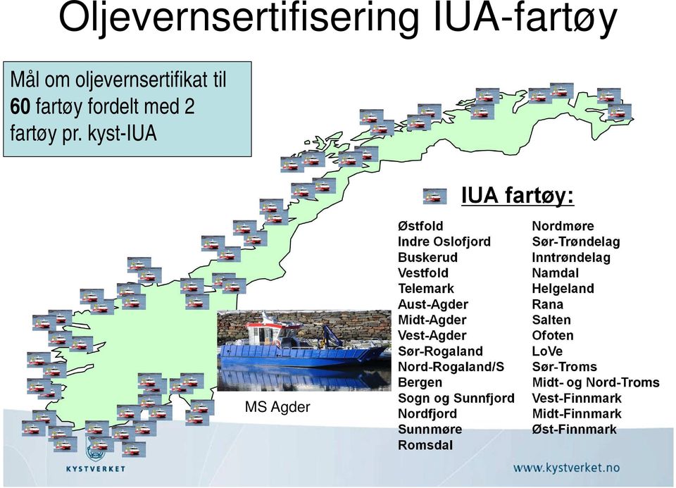 Vest-Agder Sør-Rogaland Nord-Rogaland/S Bergen Sogn og Sunnfjord Nordfjord Sunnmøre Romsdal Nordmøre