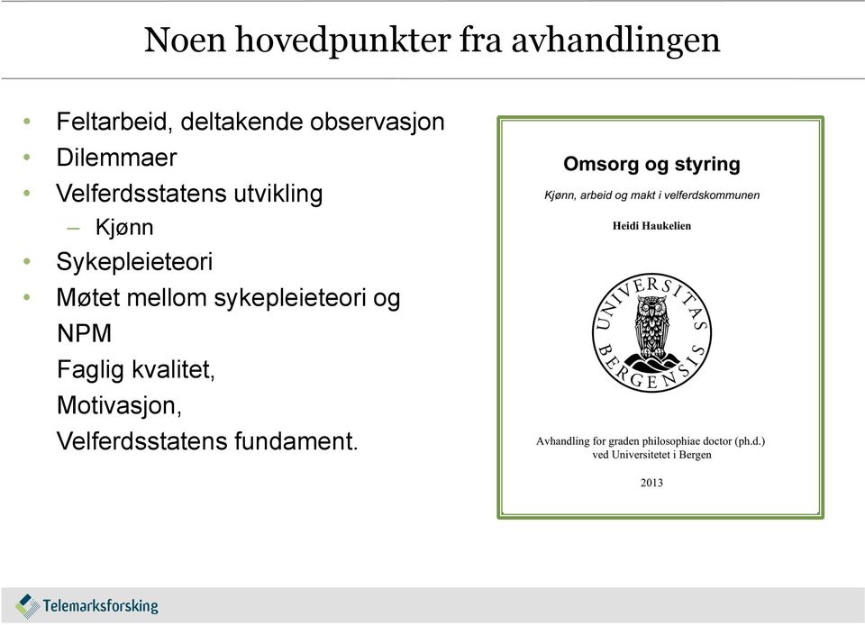 utvikling Kjønn Sykepleieteori Møtet mellom