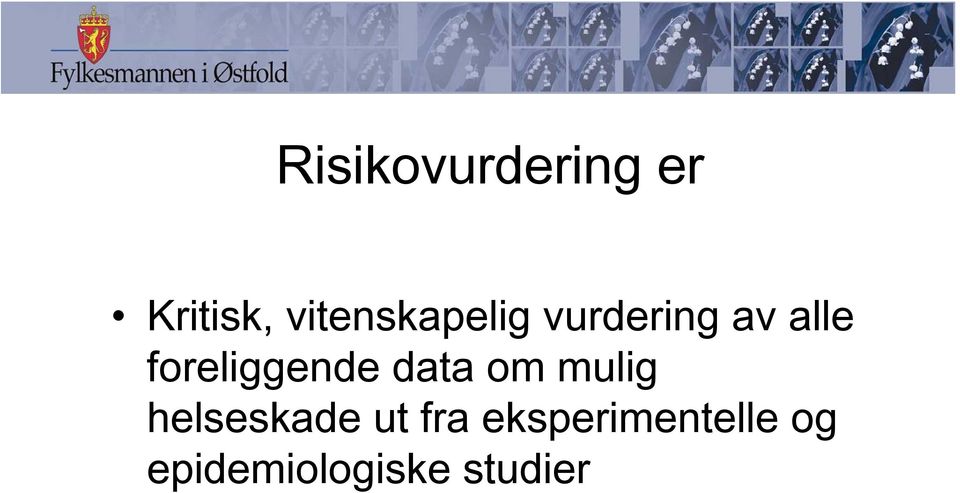 foreliggende data om mulig