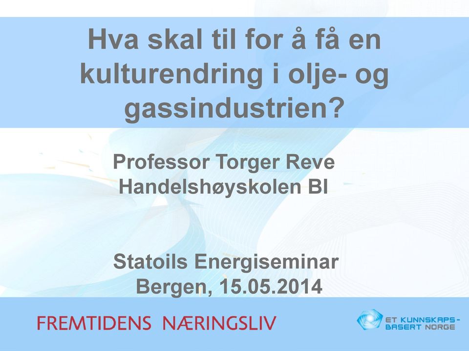 gassindustrien?