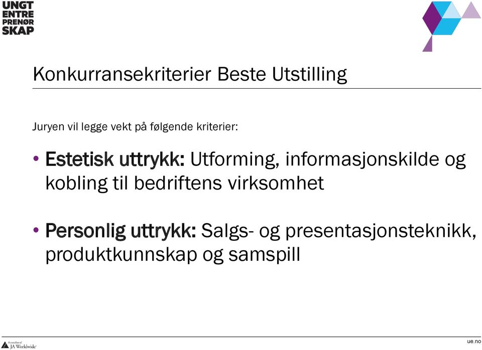 informasjonskilde og kobling til bedriftens virksomhet