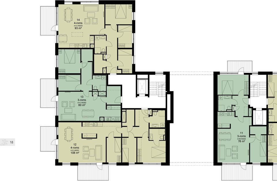 11 A1B-H0202 18 76 m²