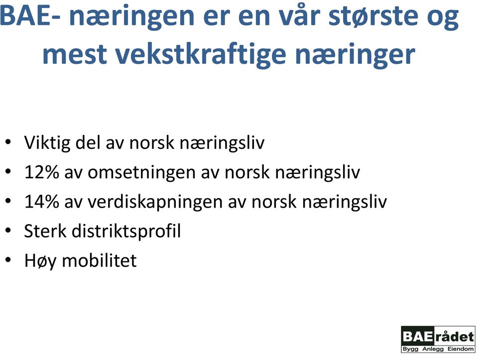 næringsliv 12% av omsetningen av norsk næringsliv