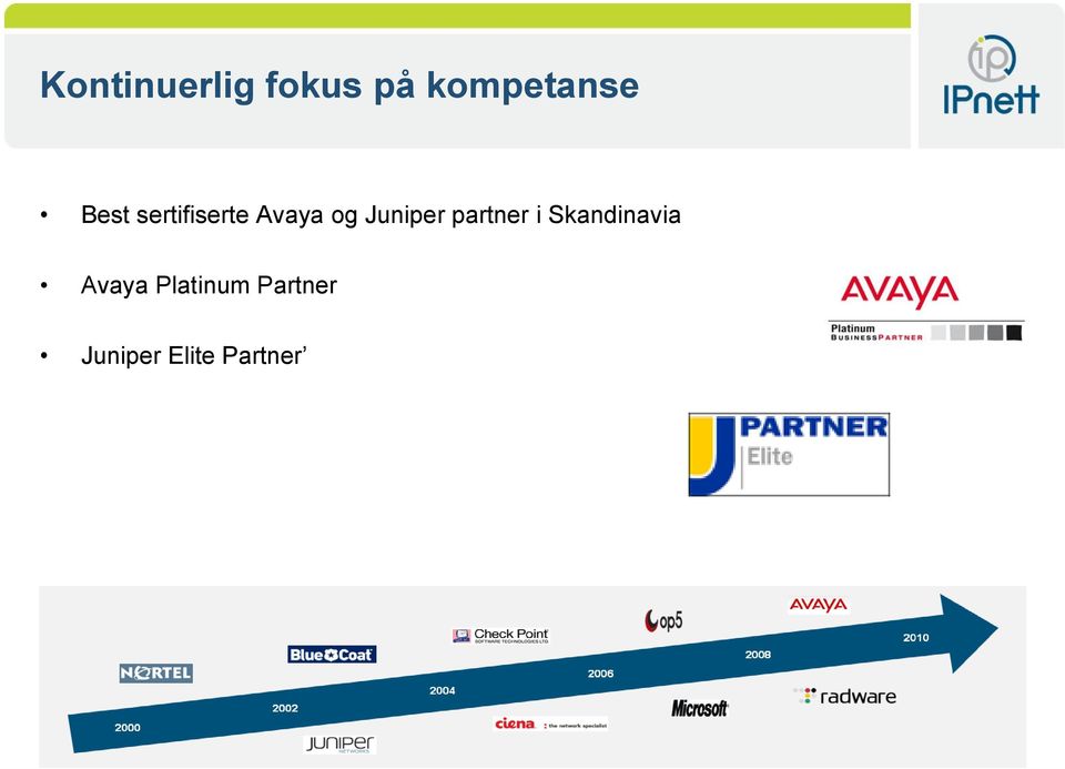 Juniper partner i Skandinavia