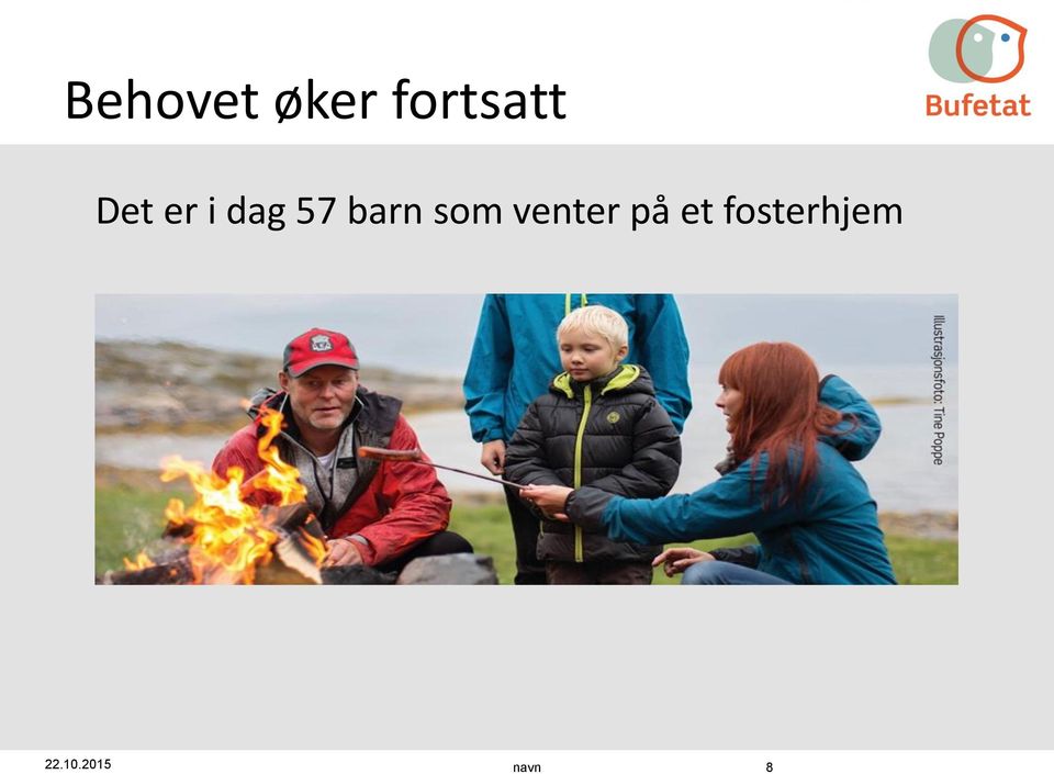 som venter på et