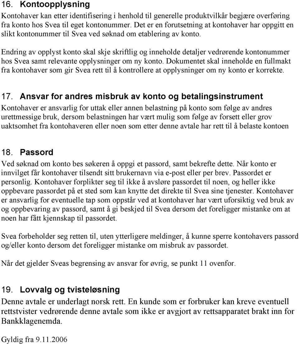 Alminnelige vilkår - Svea DirekteSpar. - PDF Free Download