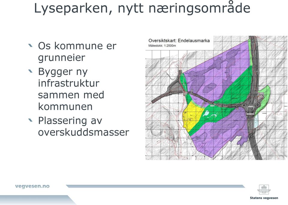 ny infrastruktur sammen med