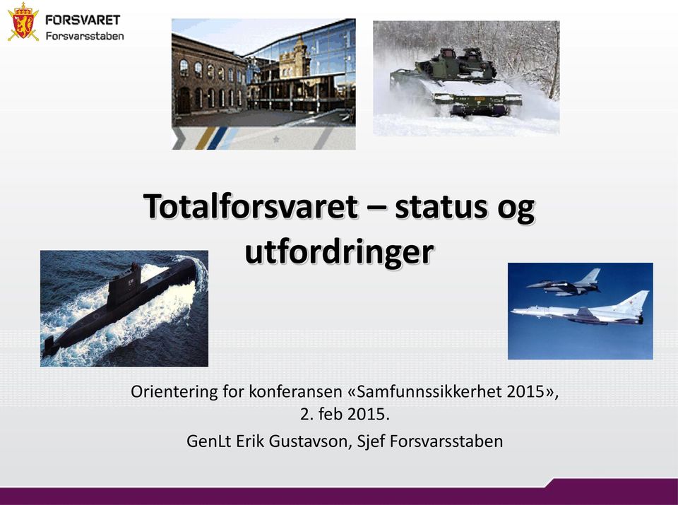 konferansen «Samfunnssikkerhet