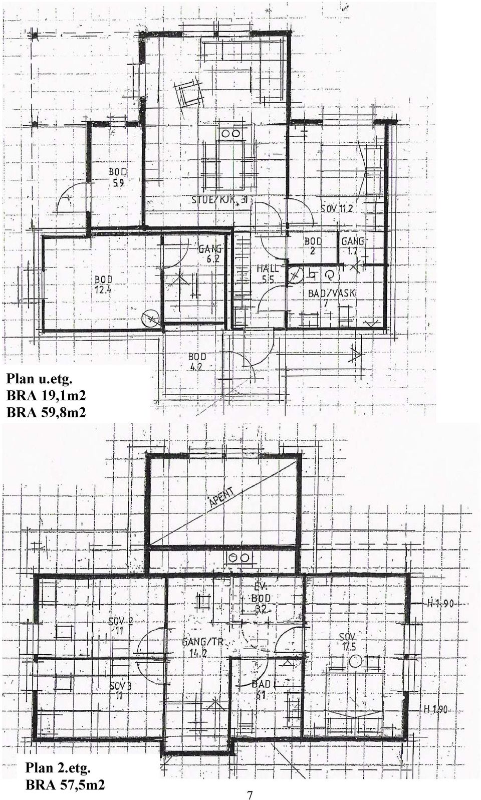 59,8m2 Plan 2.