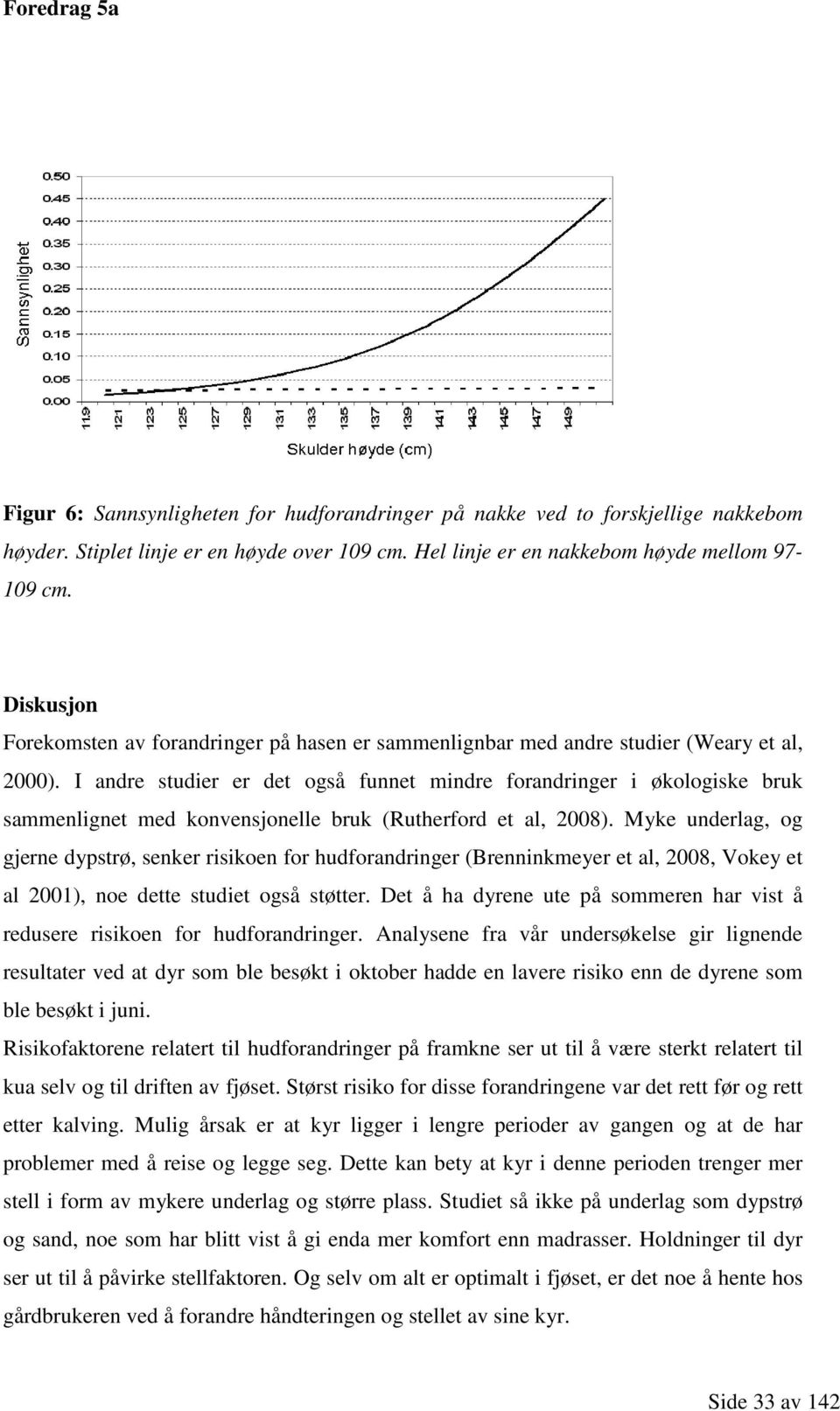 I andre studier er det også funnet mindre forandringer i økologiske bruk sammenlignet med konvensjonelle bruk (Rutherford et al, 2008).