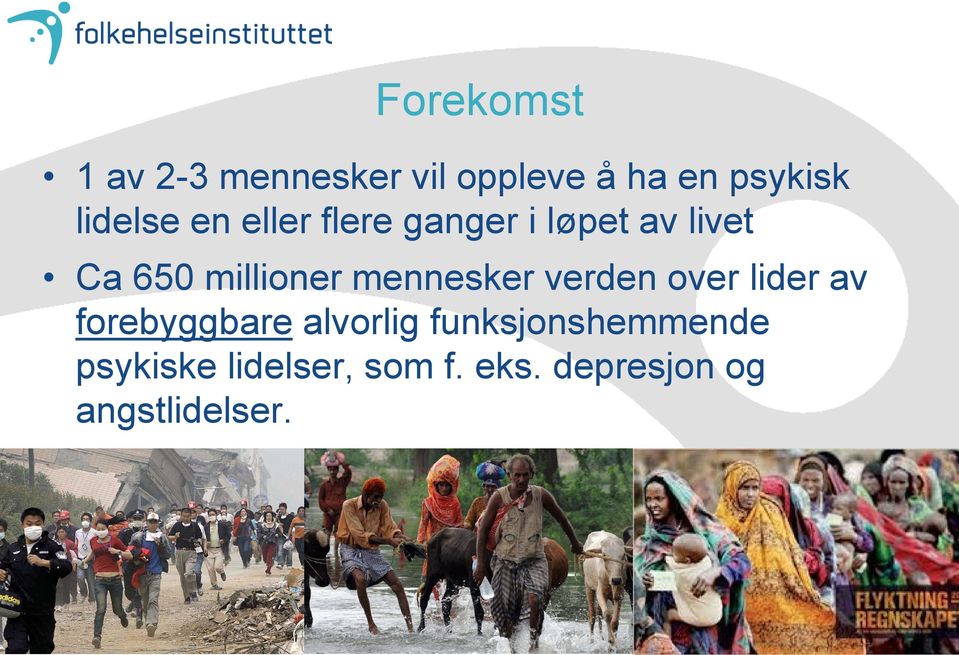 mennesker verden over lider av forebyggbare alvorlig