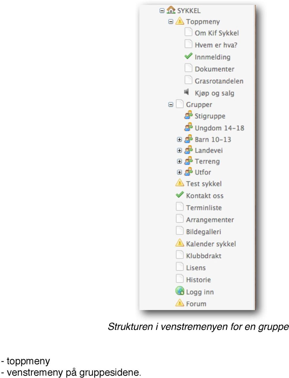 KIF har 2 møterom tilgjengelig, ett stort og ett lite (lokalisert i andre etasje på KIF huset). Disse vises som egne mapper i bildet over.