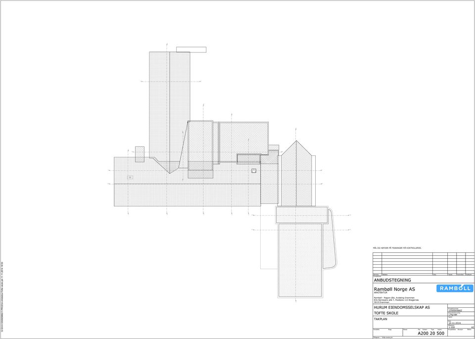11.2014 19:53 F1 Kompleks Rettelse Rambøll Norge AS PLAN Bygg Etasje Fag System