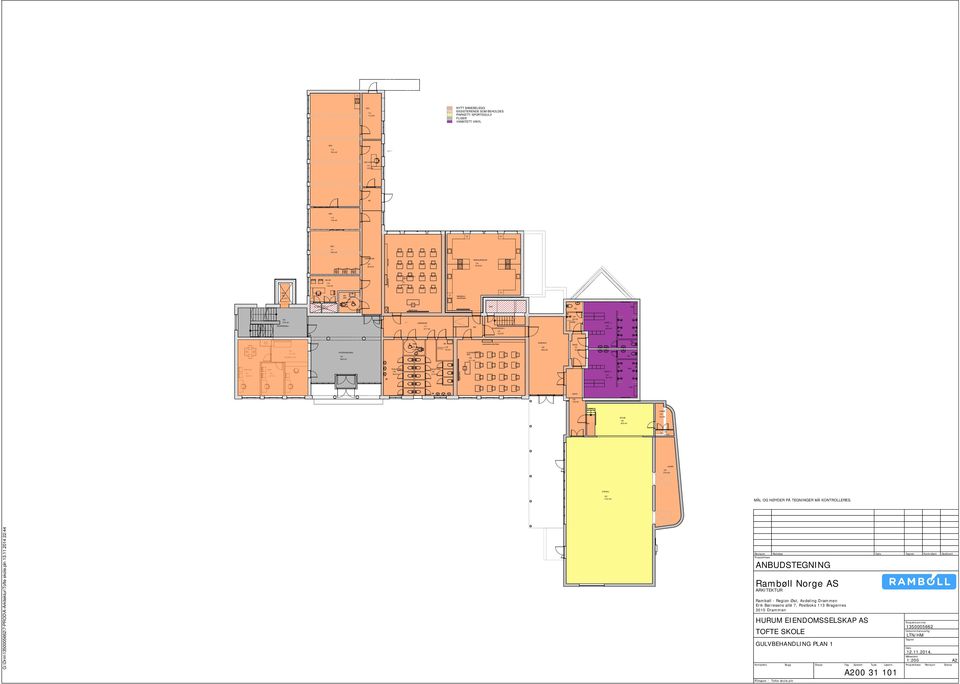 115 12,0 m2 +65 112 14,6 m2 111 29,3 m2 107 32,9 m2 HEIMKUNNSKAP 118 67,8 m2 HELSE 110 14,3 m2 vaskerenne KLASSEROM 1 116 59,8 m2 heis 106 4,1 m2 pers.