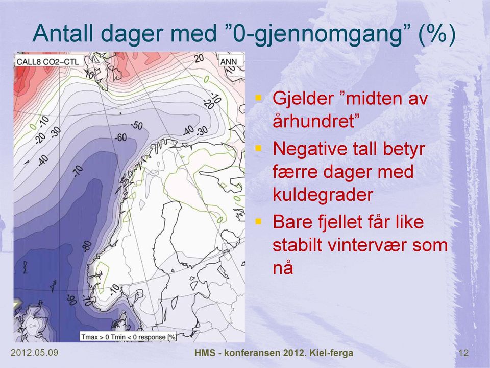 kuldegrader Bare fjellet får like stabilt vintervær