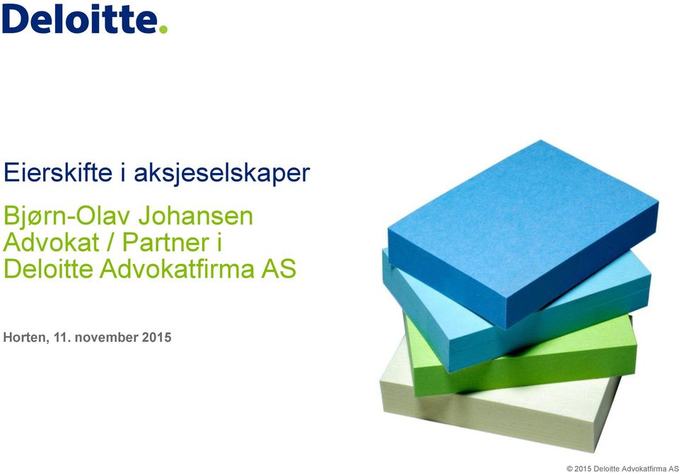 Partner i Deloitte