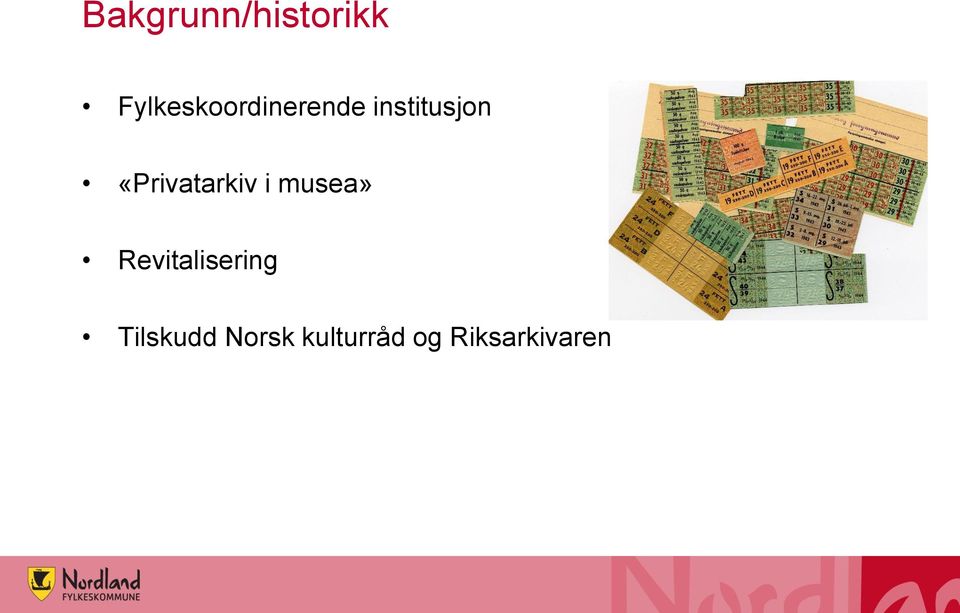 «Privatarkiv i musea»