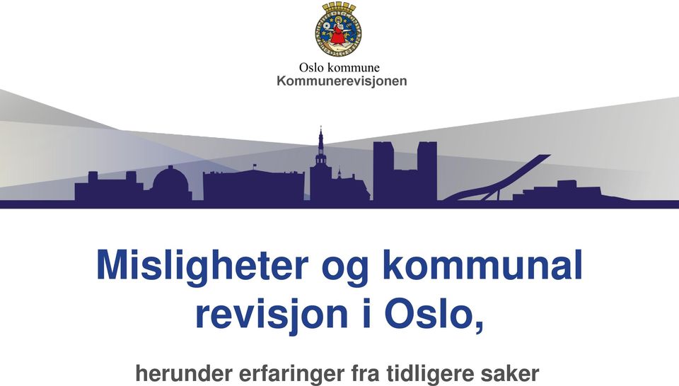 revisjon i Oslo,