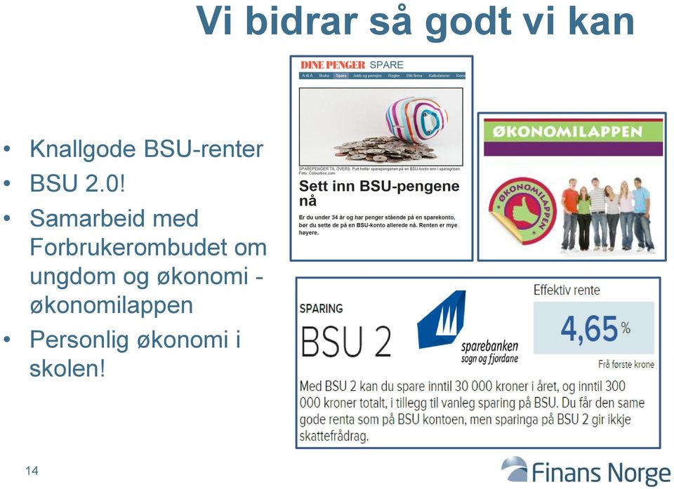 Samarbeid med Forbrukerombudet om