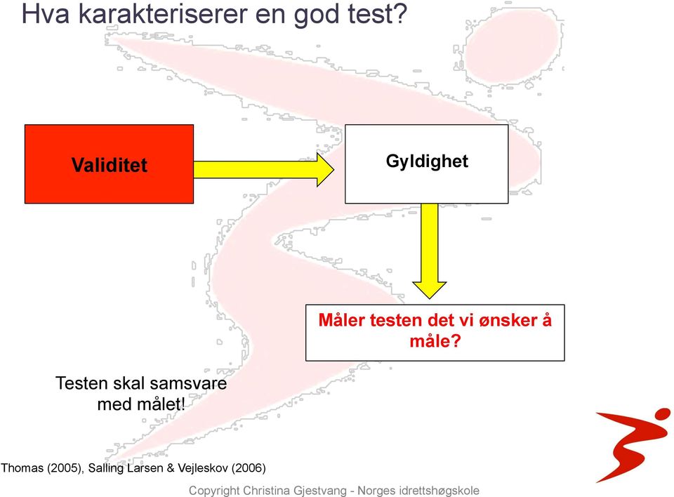 ønsker å måle?