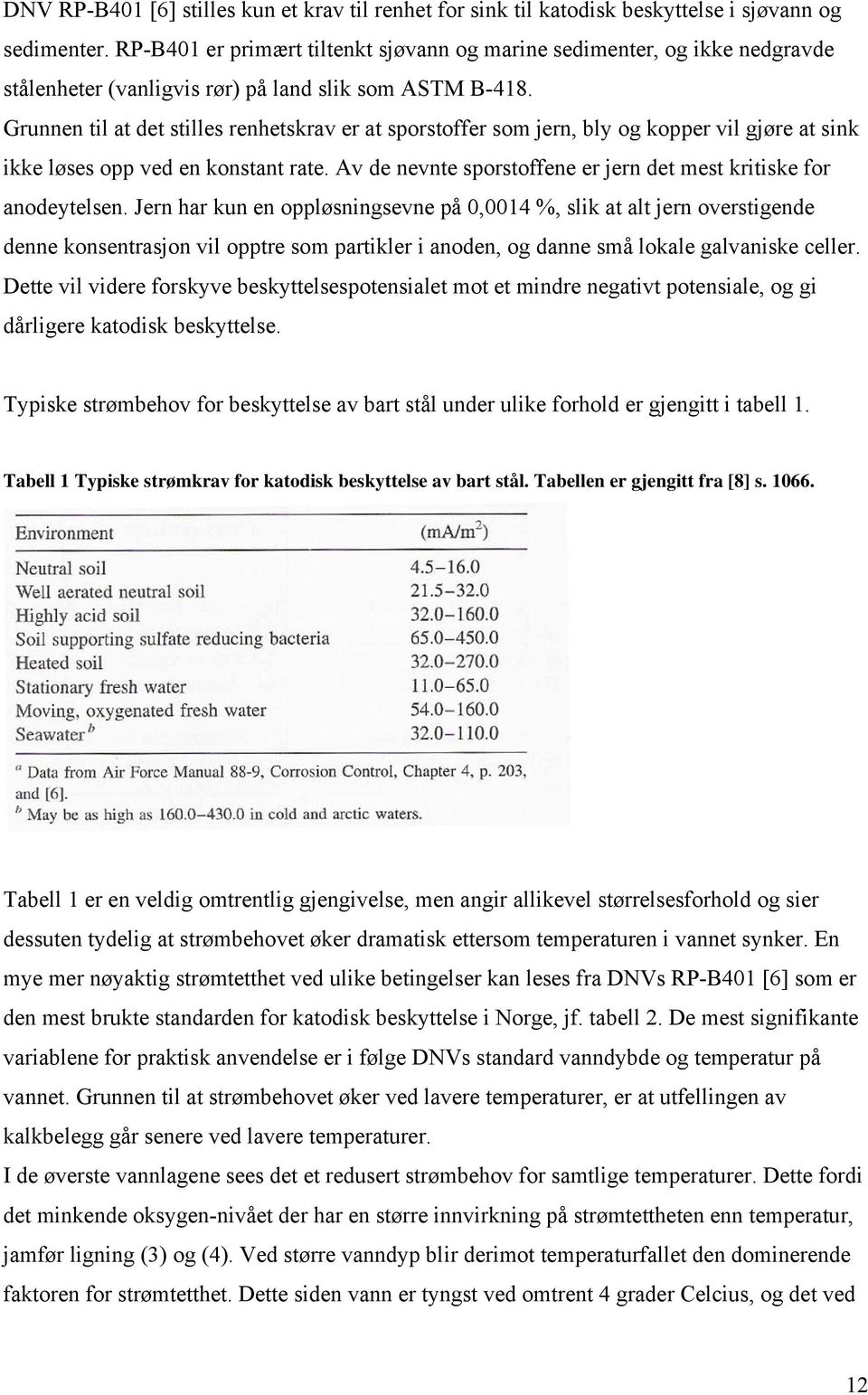 Grunnen til at det stilles renhetskrav er at sporstoffer som jern, bly og kopper vil gjøre at sink ikke løses opp ved en konstant rate.