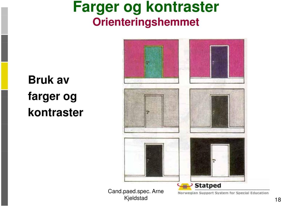 av farger og kontraster