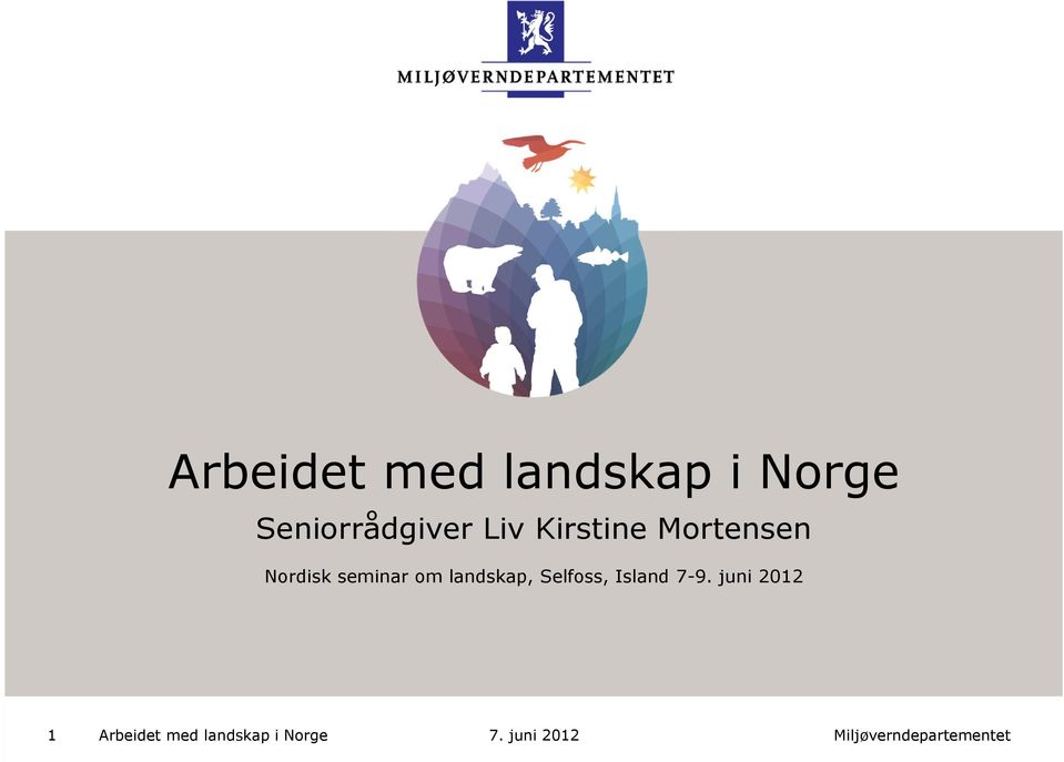 Nordisk seminar om landskap, Selfoss,