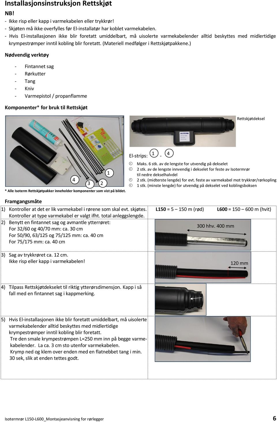 (Materiell medfølger i Rettskjøtpakkene.