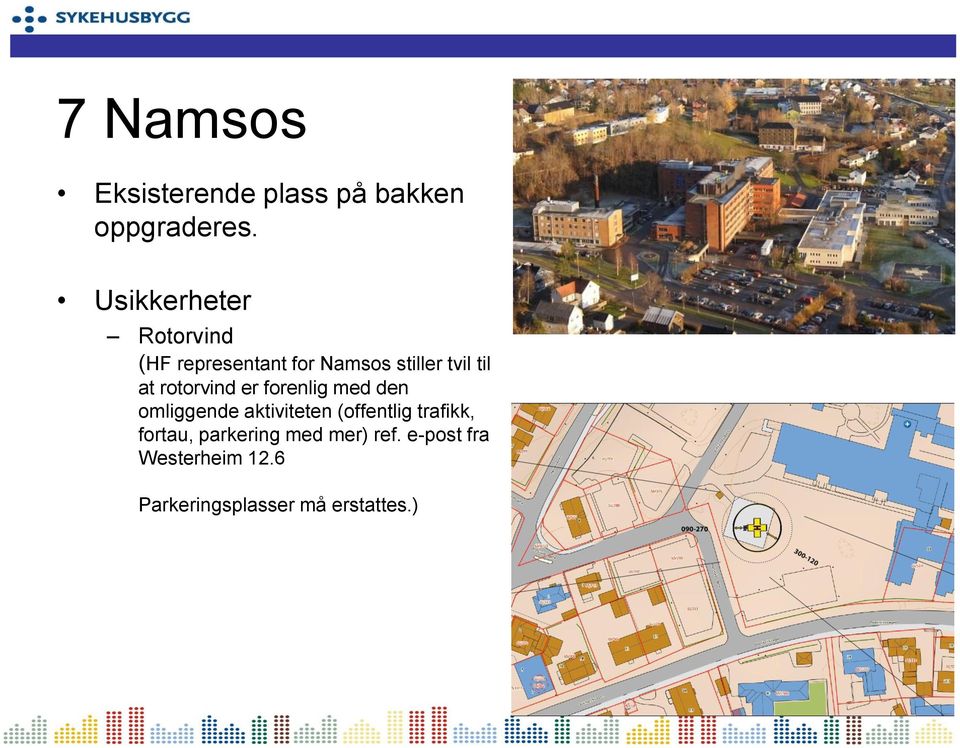 rotorvind er forenlig med den omliggende aktiviteten (offentlig