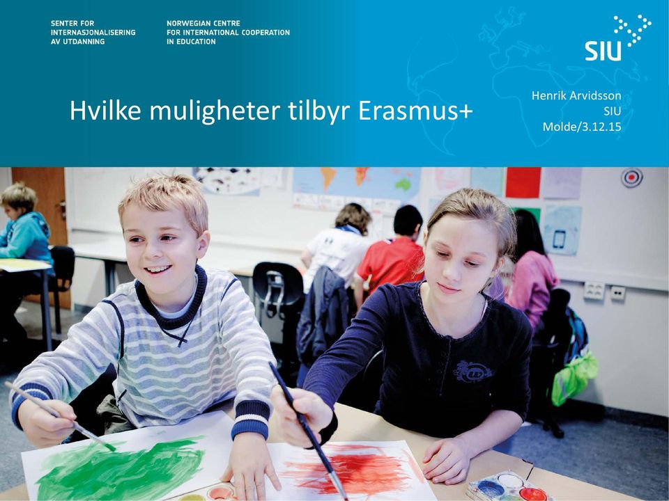 tilbyr Erasmus+