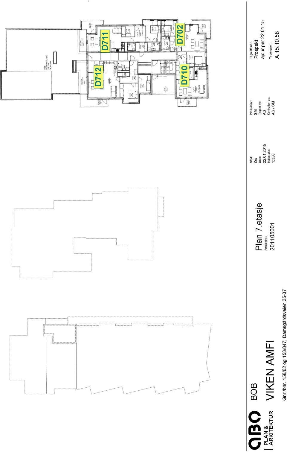 58 Trinn i trapp D712-03 2,0 m² D_10-02 D-32 D takterrasse plan 7 215,7 m² 66 529 mm D712-07 7,1 m² D712-02 D710 D_10-01 10,0 m² D_10-03 11,0 m² D_11-07 D711 33,8 m² D_11-01 D_02-01 5,9 m² D711-08B