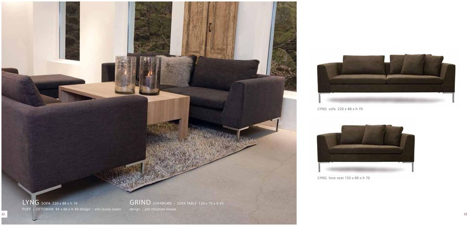 x h design : elin louise sveen GRIND sofa