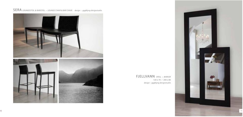 designstudio FJELLVANN speil MIRROR x