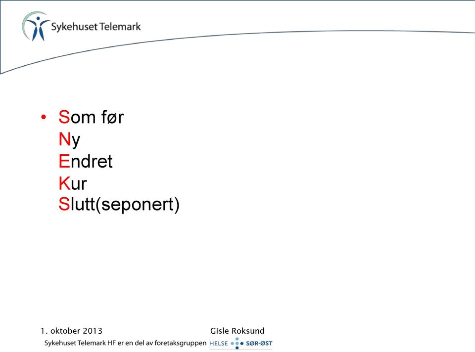 Slutt(seponert)