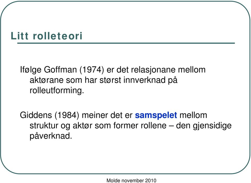 rolleutforming.