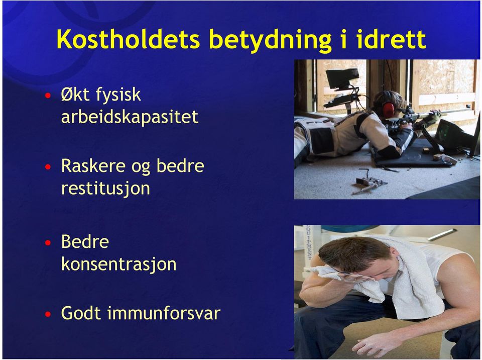 Raskere og bedre restitusjon