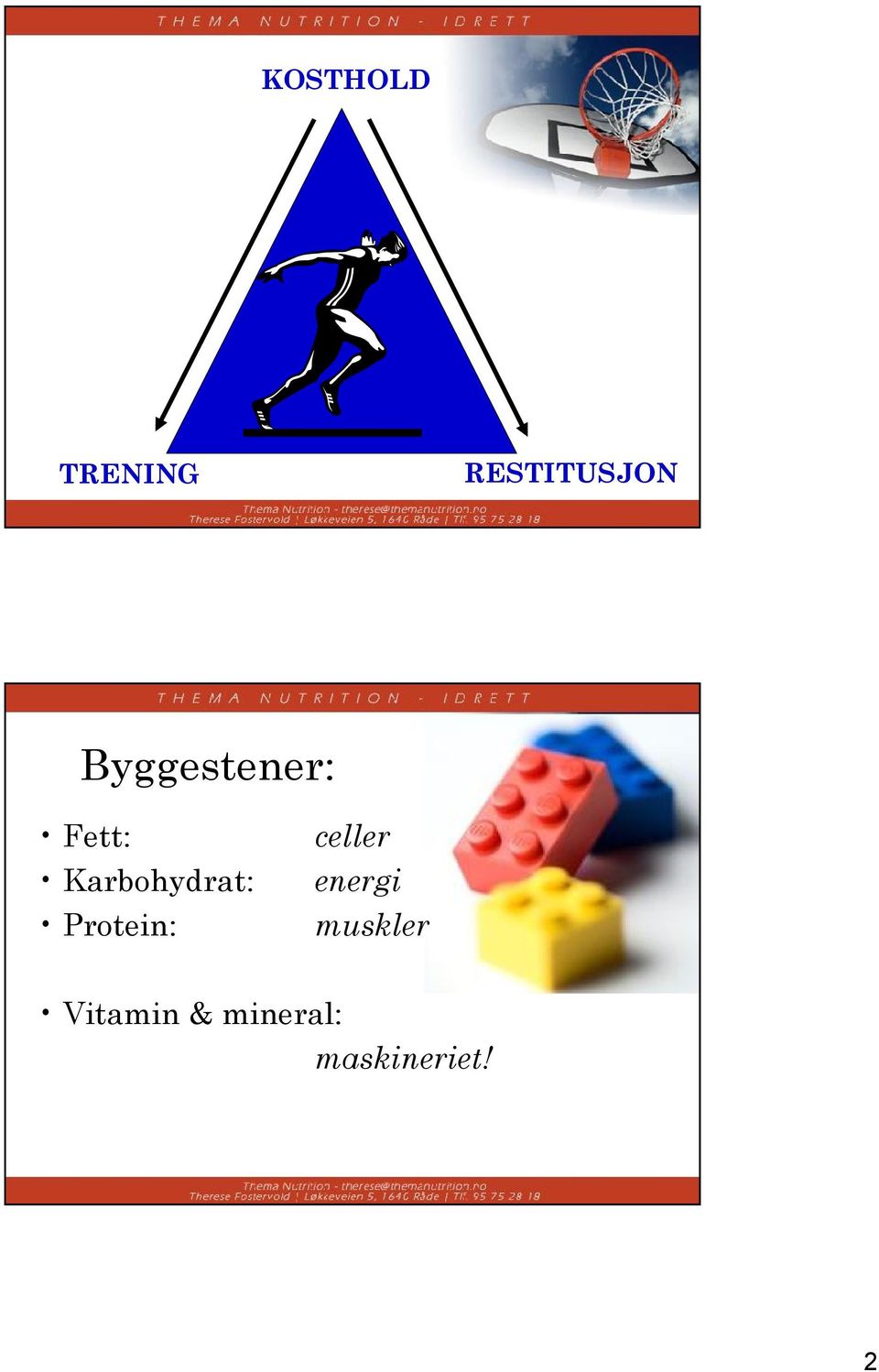 Protein: celler energi muskler