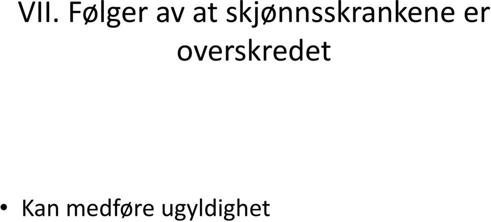 er overskredet