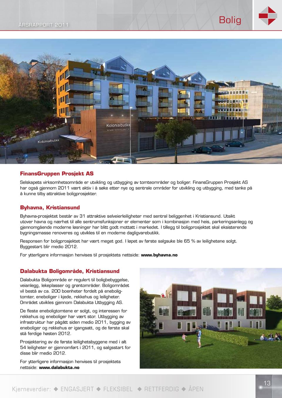 Byhavna, Kristiansund Byhavna-prosjektet består av 31 attraktive selveierleiligheter med sentral beliggenhet i Kristiansund.