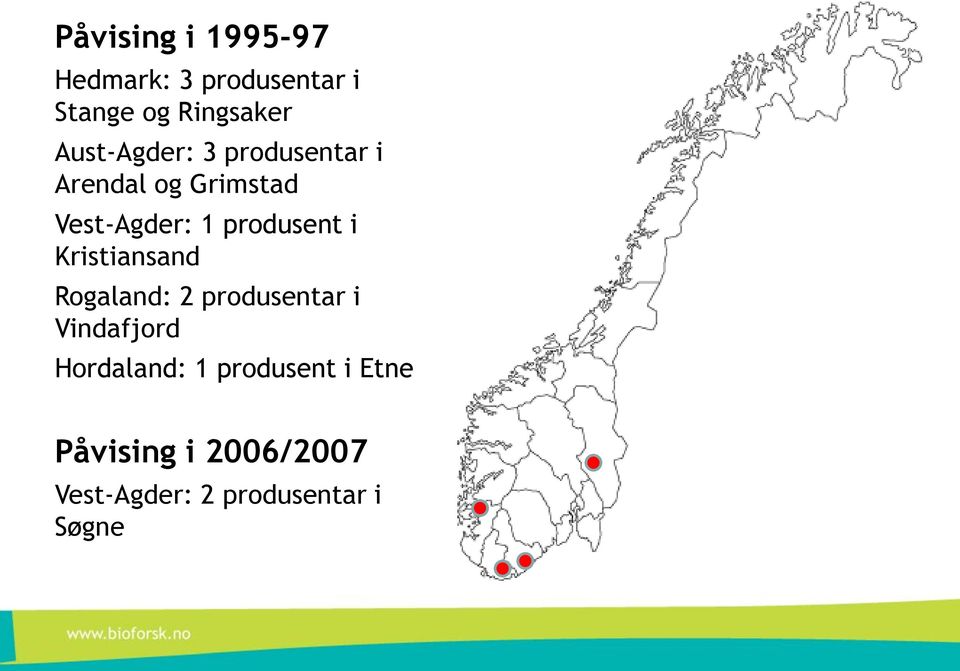 produsent i Kristiansand Rogaland: 2 produsentar i Vindafjord