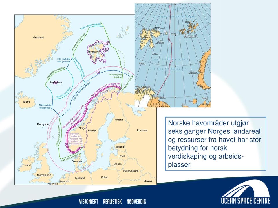 ressurser fra havet har stor