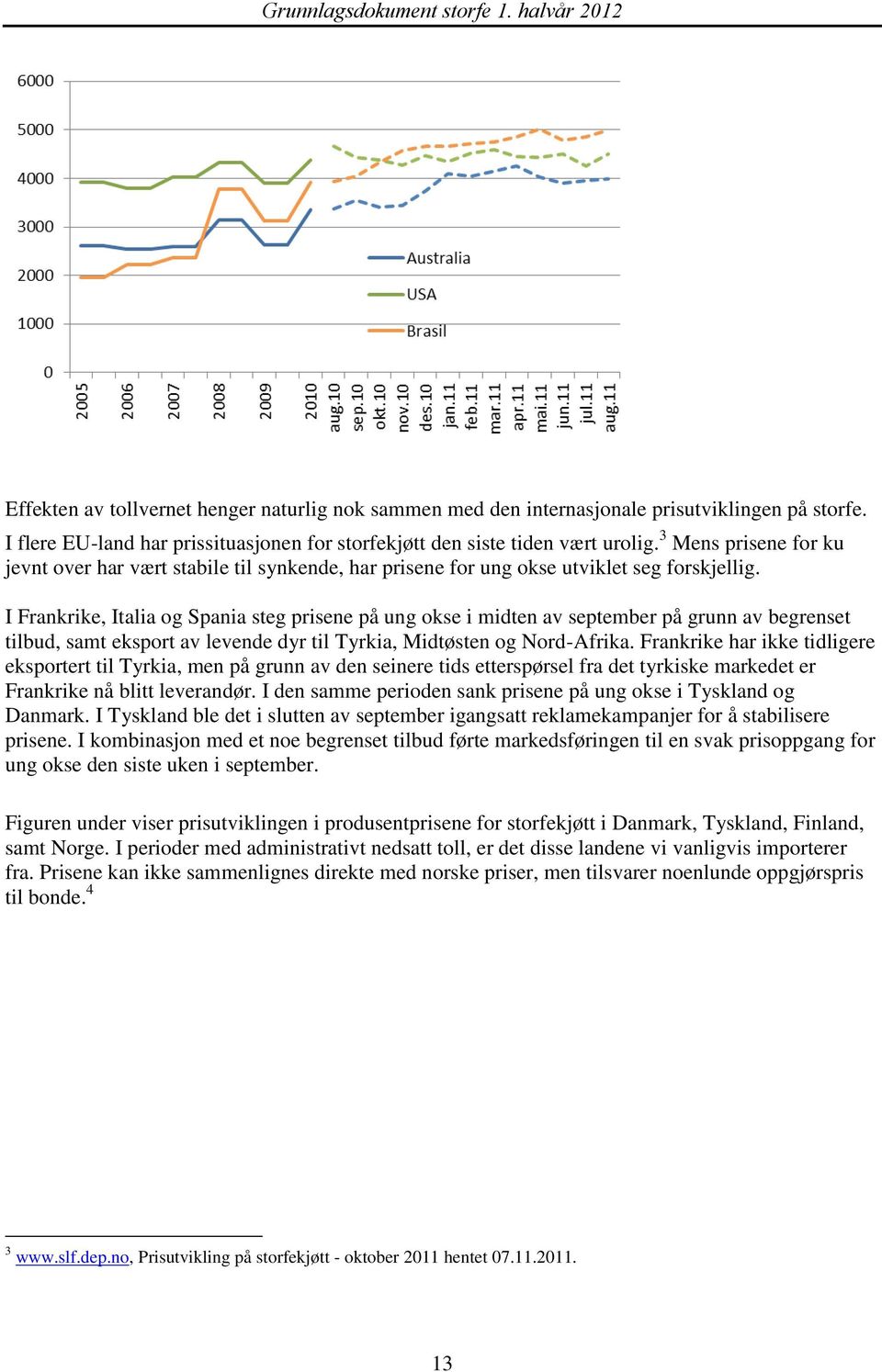 I Frankrike, Italia og Spania steg prisene på ung okse i midten av september på grunn av begrenset tilbud, samt eksport av levende dyr til Tyrkia, Midtøsten og Nord-Afrika.