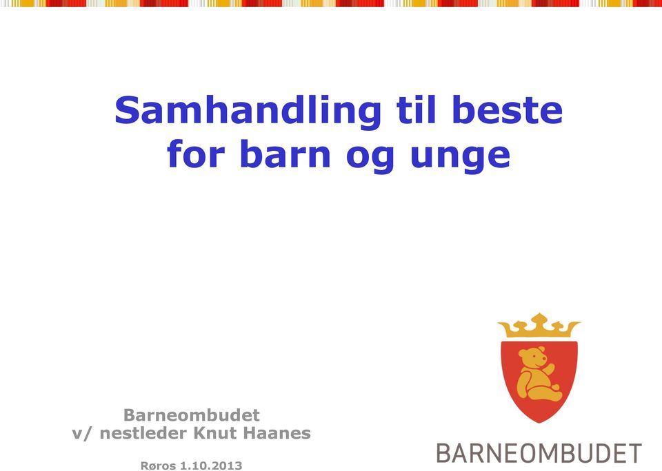 Barneombudet v/