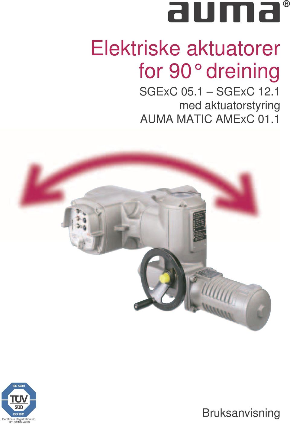 aktuatorstyring AUMA MATIC AMExC 011
