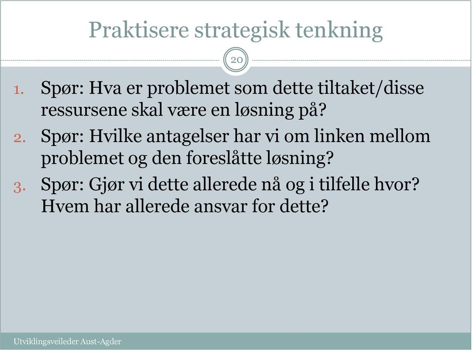 løsning på? 2.