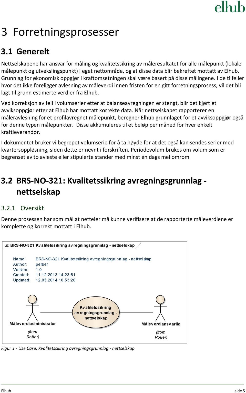 mottatt av Elhub. Grunnlag for økonomisk oppgjør i kraftomsetningen skal være basert på disse målingene.