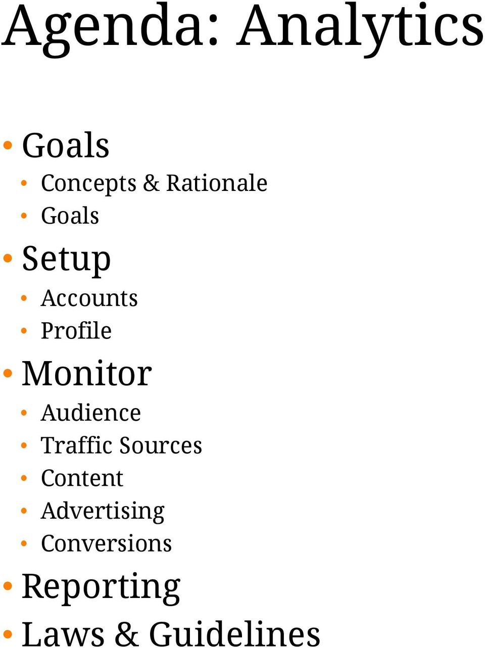 Monitor Audience Traffic Sources Content