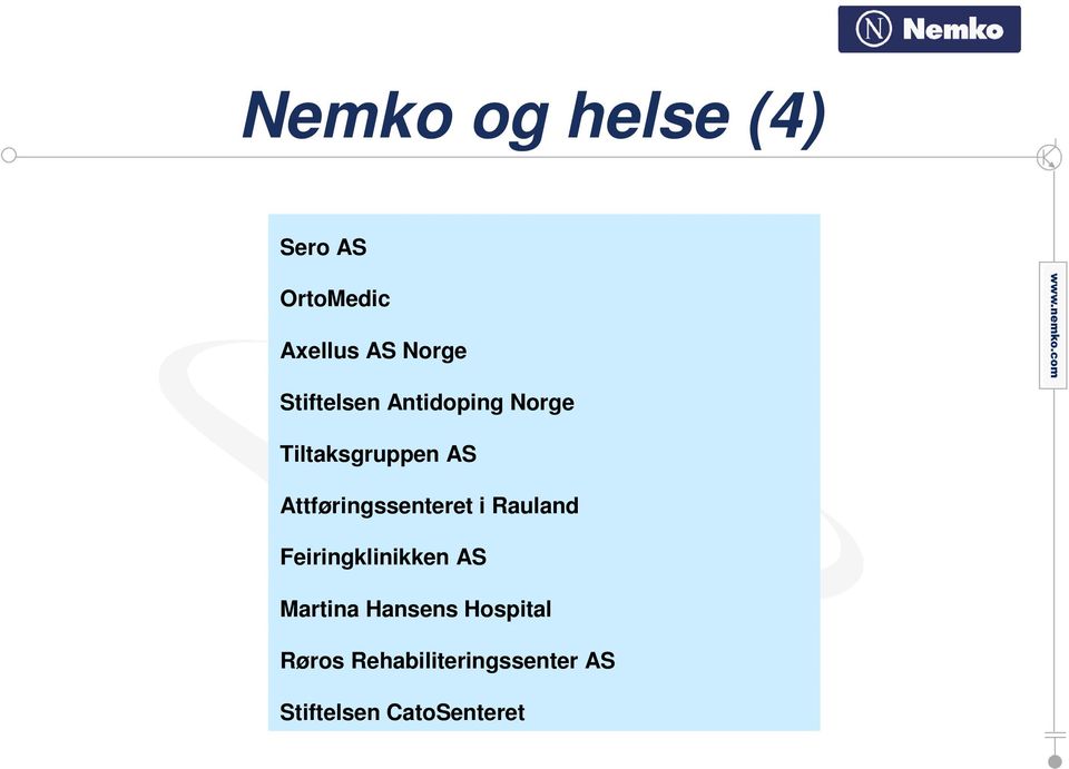 Attføringssenteret i Rauland Feiringklinikken AS Martina