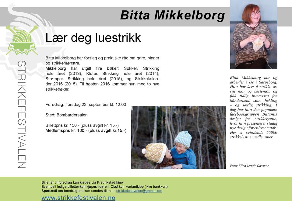 Bitta Mikkelborg. Lær deg luestrikk. - PDF Gratis nedlasting